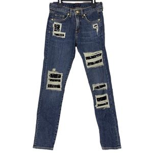 Ramy Brook Naomi Low - Rise Skinny Jeans Size 25